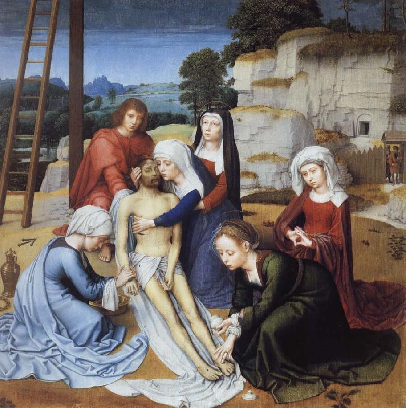 Gerard David Lamentation china oil painting image